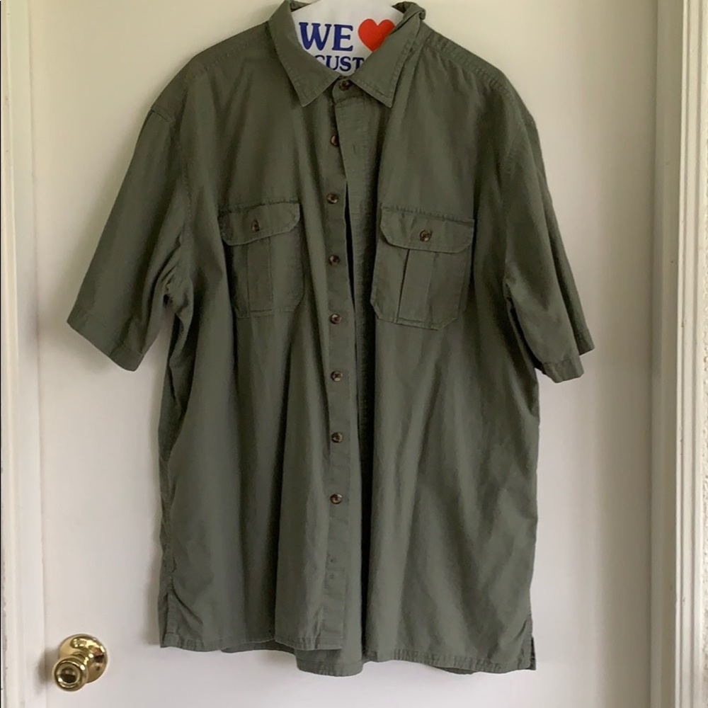 Columbia short sleeve casual shirt.